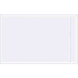 Document Envelopes, 14"L x 9"W, Clear, 500/Pack