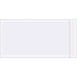 Resealable Document Envelopes, 10"L x 5"W, Clear, 1000/Pack