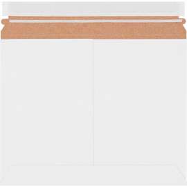 Stayflats Lite Utility Flat Mailers, 11-1/2"W x 9"L, White, 200/Pack