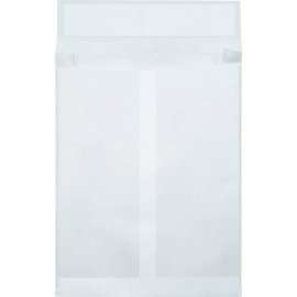 Tyvek Self Seal Expandable Envelopes, 10"W x 13"L x 2"D, White, 100/Pack