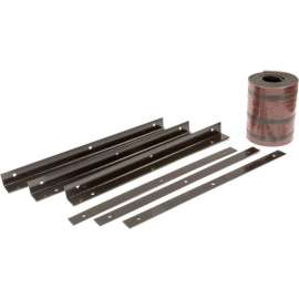 Buyers Products Universal Rubber Snow Deflector Super Duty With Mounting Kit