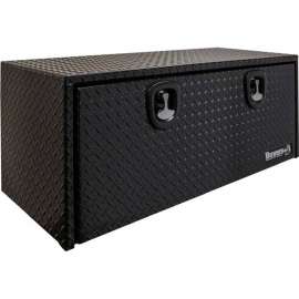 Buyers Aluminum Underbody Toolbox 18x18x24 Black - 1725100