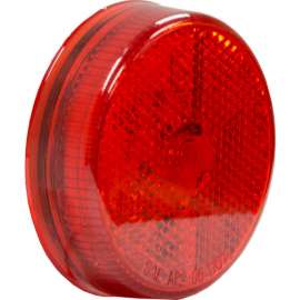 Buyers 2.5" Red Marker Clearance Light with Reflex With 4 LED - 5622551