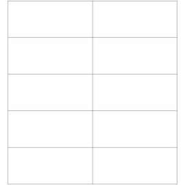 MasterVision Magnetic Dry-Erase Tape Strips, White, Write-on Wipe-off, 7/8" X 2", Pack of 25