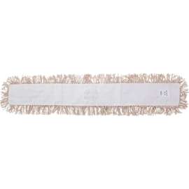 Boardwalk Industrial Dust Mop Head, Hygrade Cotton, 48" x 5", White