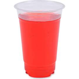 Boardwalk Clear Plastic Cold Cups, 20 oz, PET, 50 Cups/Sleeve, 20 Sleeves/case