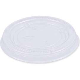Boardwalk Souffle/Portion Cup Lids, Fits 2 oz Portion Cups, Clear, 2,500/case