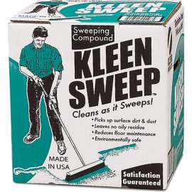 Kleen Sweep Sweeping Compound - 50-Lb. Box