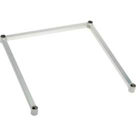 Nexel DF1830Z Poly-Z-Brite Three-Sided Steel Frame 30"W x 18"D