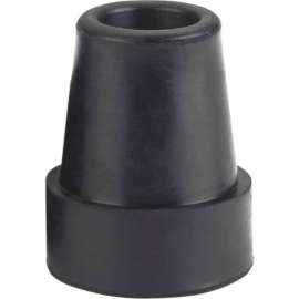Drive Medical RTL10322BK Cane Tips, Fits 3/4" Diameter Cane, Black, 1 Pair