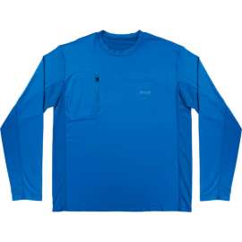 Ergodyne Chill-Its 6689 Cooling Long Sleeve Sun Shirt w/ UV Protection, 3XL, Blue