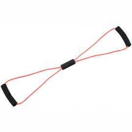 CanDo BowTie Tubing Exerciser, Red, 30"