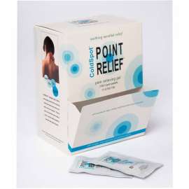 Point Relief ColdSpot Pain Relief Gel Packet, 5 Gram, Dispenser Box of 100