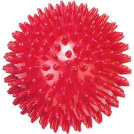 CanDo Massage Ball, 9 cm (3.6"), Red, 1 Each