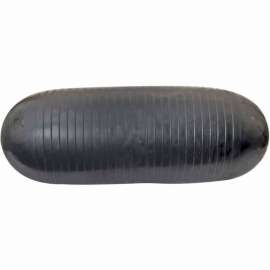 CanDo Inflatable Roller, 28"L x 9" Dia., Black