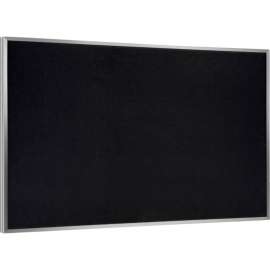 Global Industrial Recycled Rubber Bulletin Board, 48"W x 36"H, Black