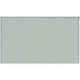 Ghent 96"W x 48"H Vinyl Bulletin Board - Aluminum Frame - Silver