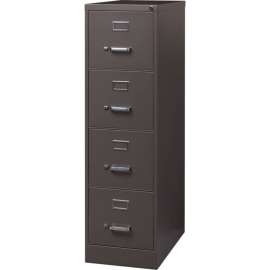 Hirsh Industries 26-1/2" Deep 4-Drawer Letter-Size Vertical File Cabinet - Medium Tone