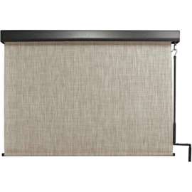 Keystone Fabrics Premium Outdoor Sun Shade, Cordless, 48"W x 96"H, Caribbean