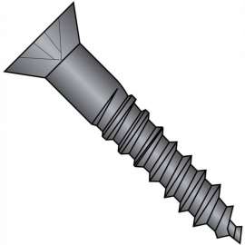 #9 x 1-1/2 Phillips Flat Full Body 2/3 Thread Wood Screw Black Oxide and Oil - Pkg of 2000
