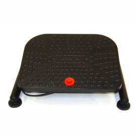 ShopSol Footrest with Pneumatic Height Adjustment - Black