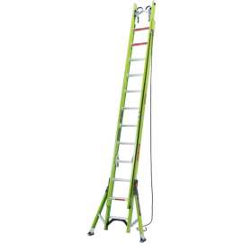 Little Giant 24' HyperLite SumoStance Type IAA Extension Ladder W/ Cable Hooks/V-Rung/Claw - 17624
