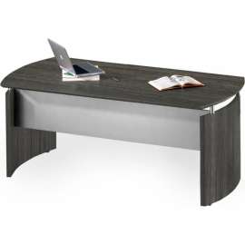 Safco Medina 72"W Desk 72"W x 36"D x 29-1/2"H Gray Steel