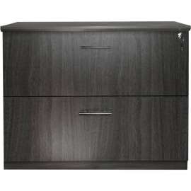 Safco Medina Series 2 Drawer Lateral File Gray Steel