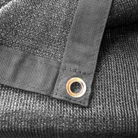 Xtarps, MN-MS90-B0630, 90% Shade Cloth, Shade Tarp, 6'W x 30'L, Black