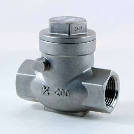 1-1/4 In. 316 Stainless Steel Swing Check Valve - 200 PSI