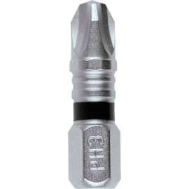 Makita Impact XPS #3 Phillips 1" Insert Bit, Matte Nickel, 5/Pack