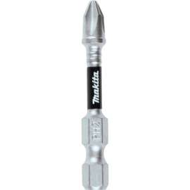Makita Impact XPS #2 Phillips 2" Power Bit, Matte Nickel, 3/Pack