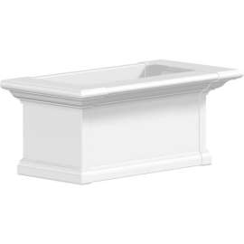 Mayne Yorkshire 2-ft. Window Box, White