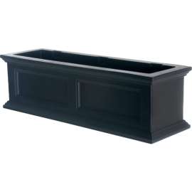 Mayne Fairfield 3-ft. Window Box Planter, Black