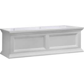 Mayne Fairfield 3-ft. Window Box Planter, White