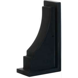 Mayne Fairfield Window Box Decorative Brackets, Black (Pack of 2)