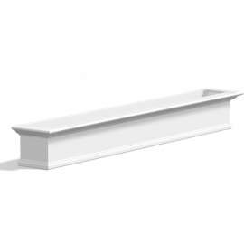 Mayne Yorkshire 7-ft. Window Box, White