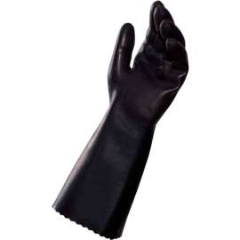 MAPA NL339 Chemzoil Neoprene Coated Gloves, 14" L, Heavy Weight, 1 Pair, Size 9, 339429