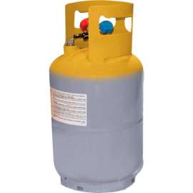 Mastercool 62010 30 lb. D.O.T. Refrigerant Recovery Tank Without Float Switch 1/4" FL-M