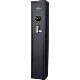 Barska AX12760 Biometric Keypad Rifle Safe - 8-5/8"W x 9-13/16"D x 52-3/16"H, 1.83 Cubic Ft.