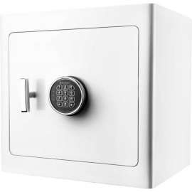 Barska AX13104 White Jewelry Safe - 18"W x 14"D x 17-1/2"H, 1.01 Cubic Ft.