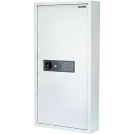 Barska 180 Keys Keypad Wall Key Safe, 15-7/10"W x 4-18/25"D x 30-5/7"H - White