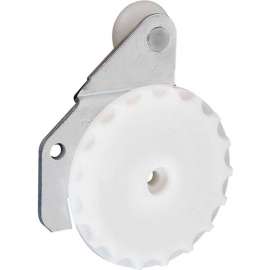 Prime-Line N 7175 Closet Door Hanger, Dial Action, 1/8-Inch Offset, 3/4-Inch Nylon,(Pack of 2)