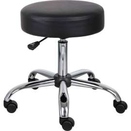Boss Medical Stool - Vinyl - Black