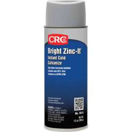 CRC Bright Zinc-It Instant Cold Galvanize - 16 oz Aerosol Can - 18414