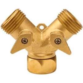 Brass Garden Hose "Y" Valve