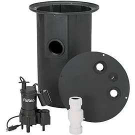 Flotec 4/10 HP Sewage Pump System