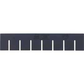 Quantum Storage Long Divider, 11"L x 5"W x 2"H, Gray, Polyprolylene