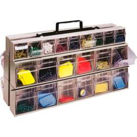Quantum QTF320-42 Complete Portable Frame Unit With Tip Out Bins Gray