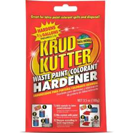 KRUD KUTTER PH3512 Waste Paint Hardener, Solid, Mild, Clear, 3.5 oz, Bag